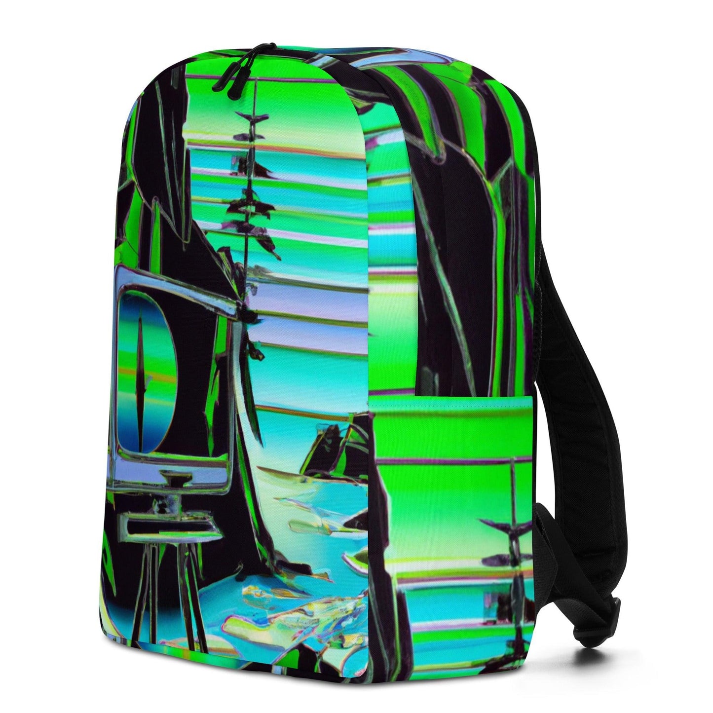 Televisual Minimalist Backpack - Lizard Vigilante