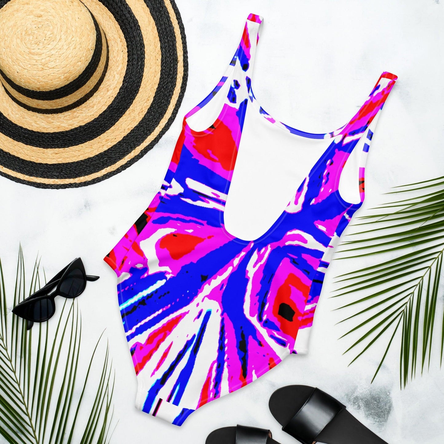 Multiversal Colors 3 One-Piece Swimsuit - Lizard Vigilante