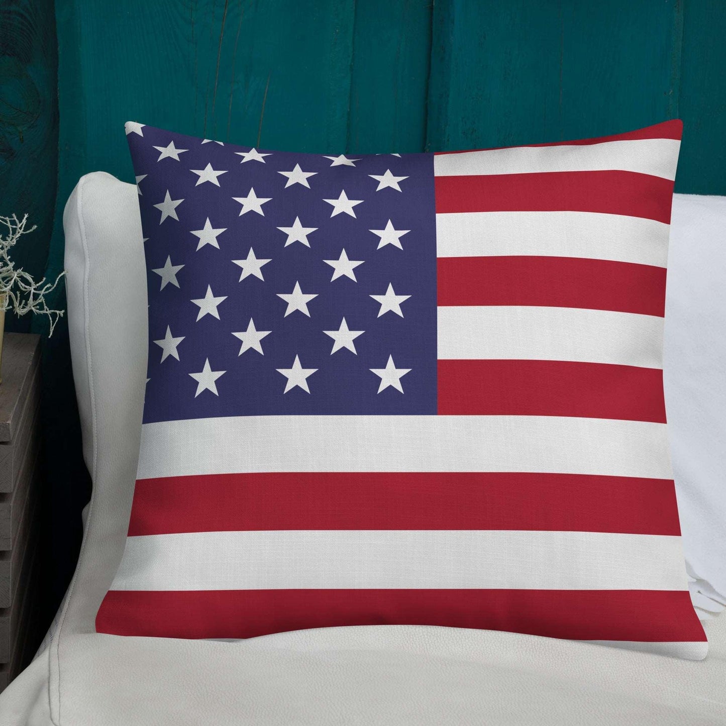 American Flag Premium Pillow / Old Glory - Lizard Vigilante