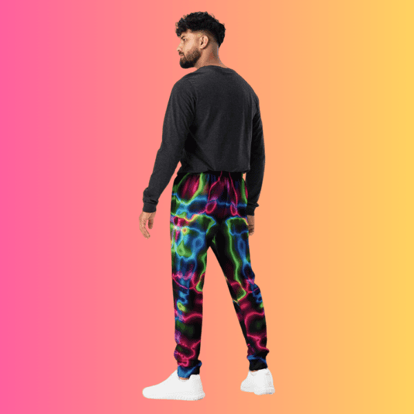 Electric Neon Joggers for Raves and Festivals - Bold Comfort and Style