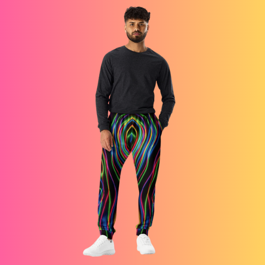 Electric Neon Joggers - Light Up Your Festival Experience