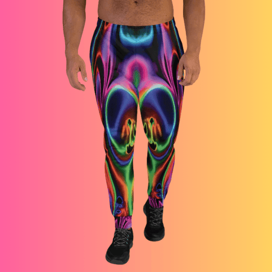 Electric Neon Rave Joggers - Essential Gear for Festival Vibes