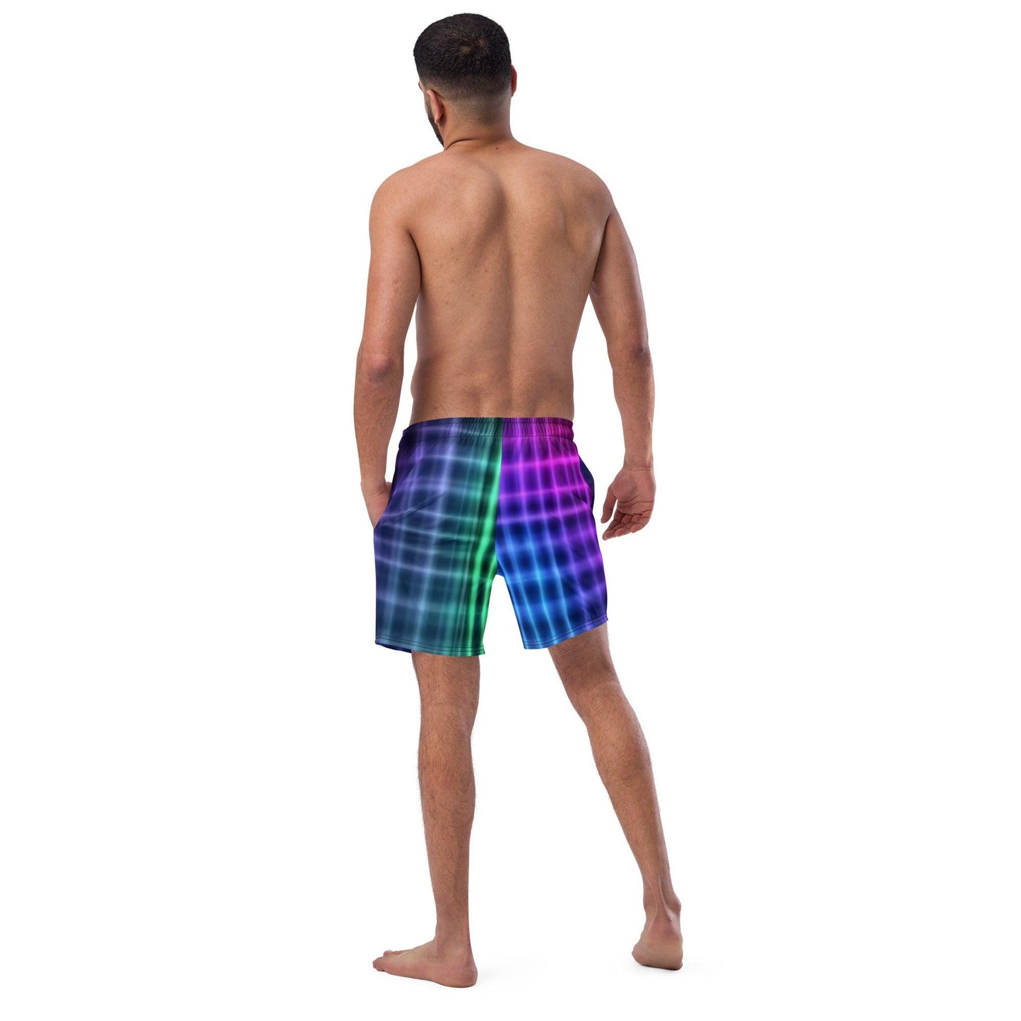 Multiversal Men's swim trunks by Evets! Designs - Lizard Vigilante