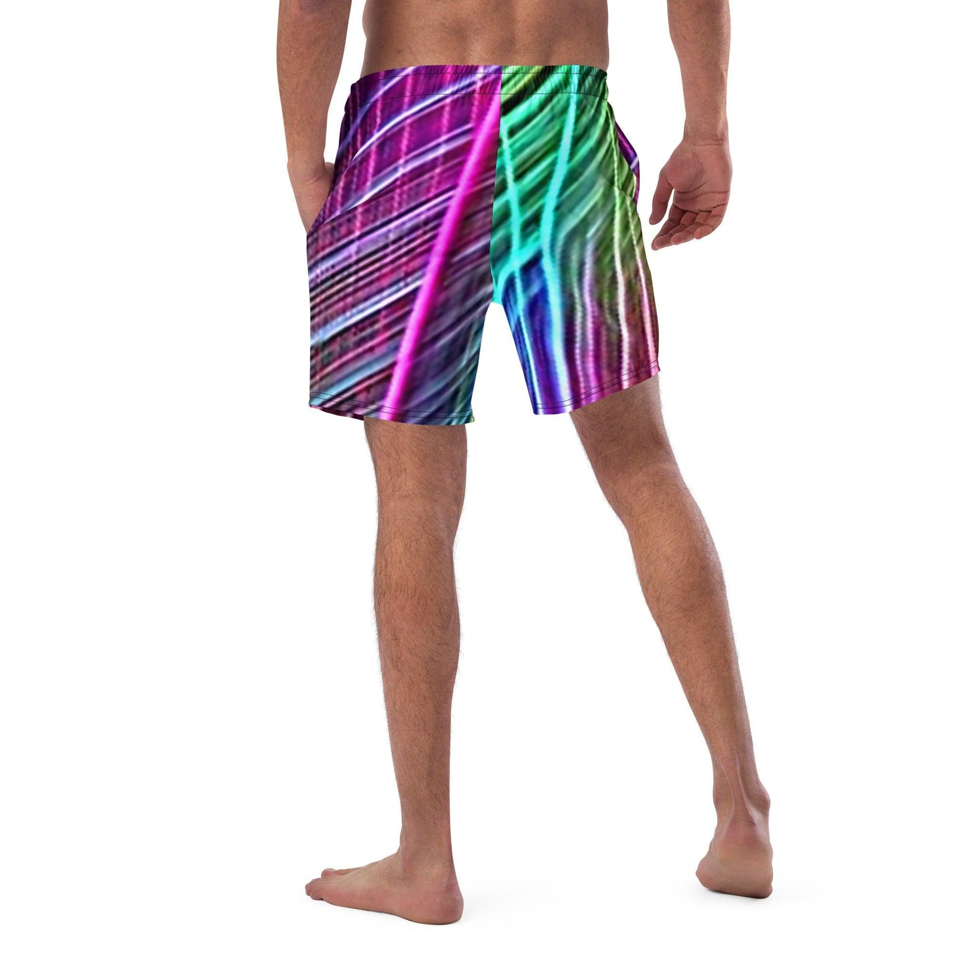 Muliversal 2 Men's Colorful swim trunks - Lizard Vigilante