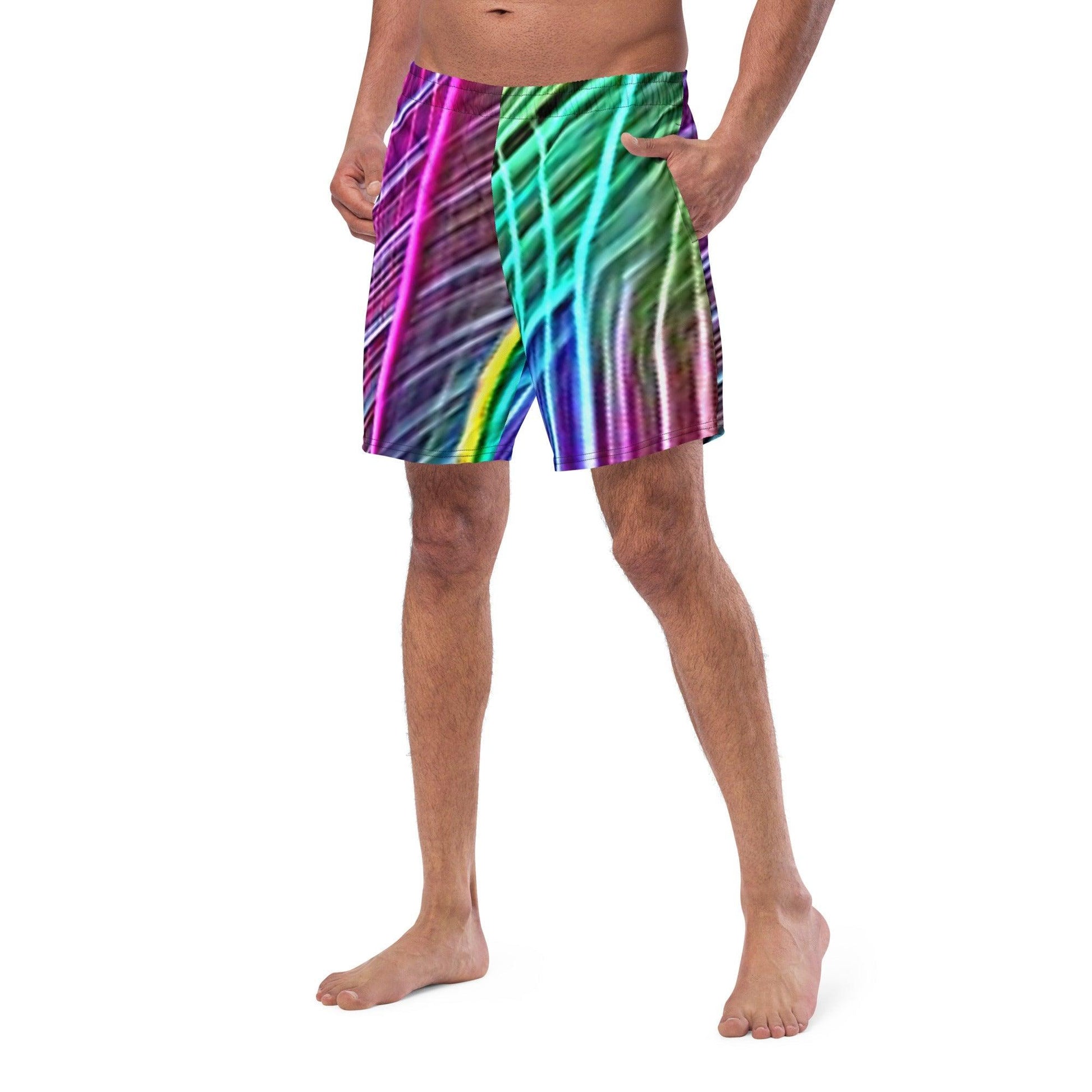 Muliversal 2 Men's Colorful swim trunks - Lizard Vigilante