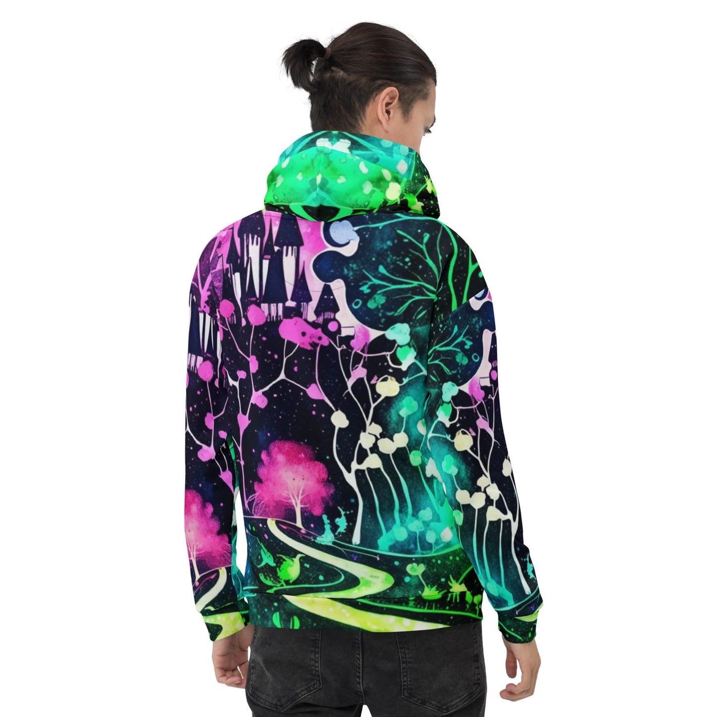 Neon Trip Path Festival Hoodie