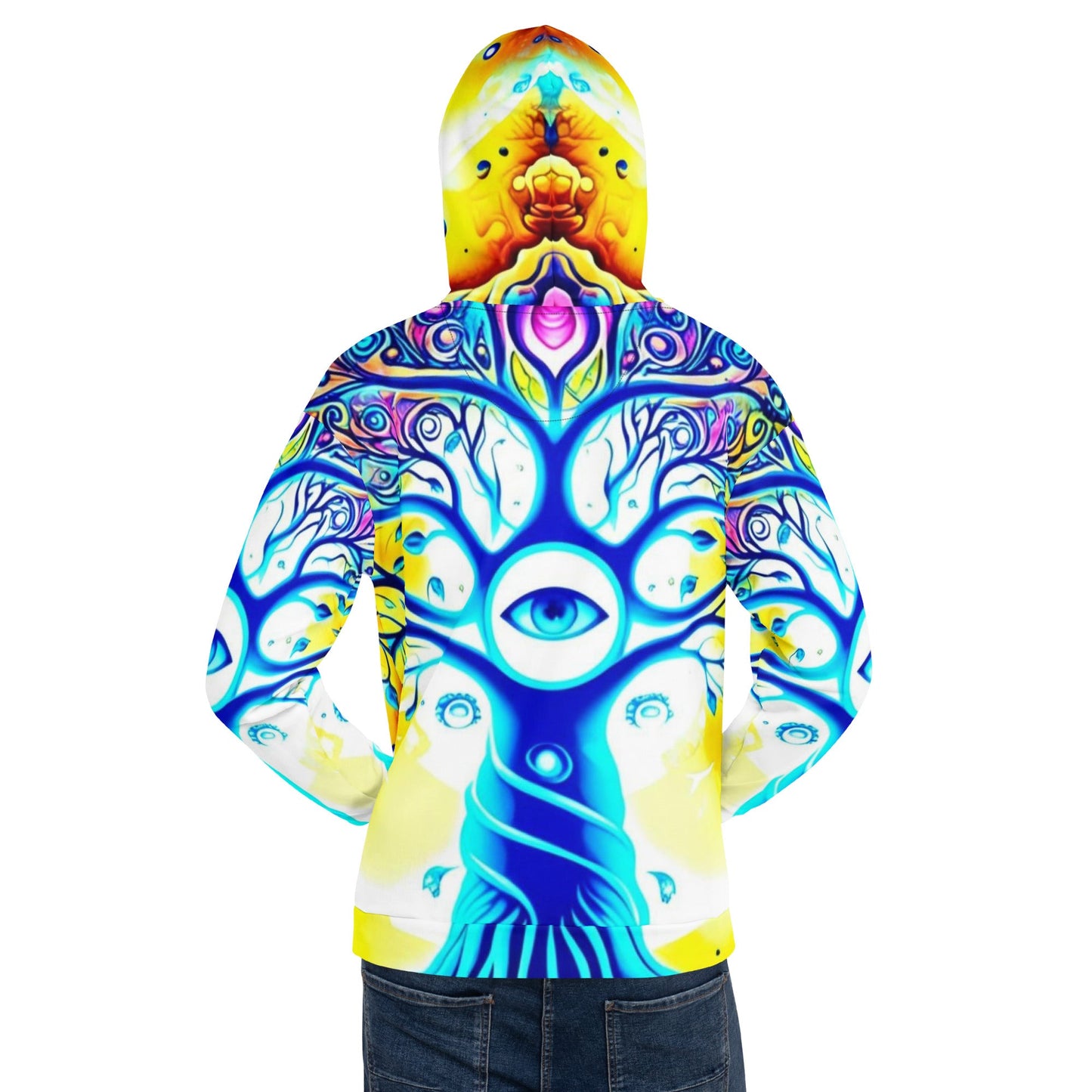 All Seeing Tree Festival Hoodie for Rave Vibes
