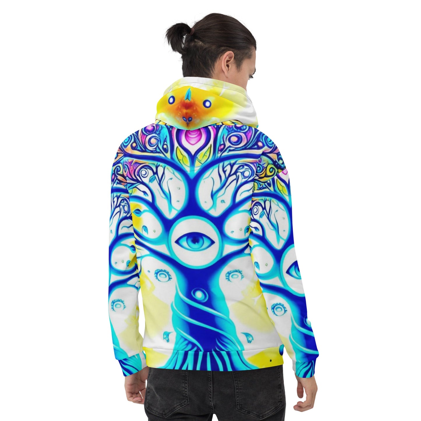 All Seeing Tree Festival Hoodie for Rave Vibes