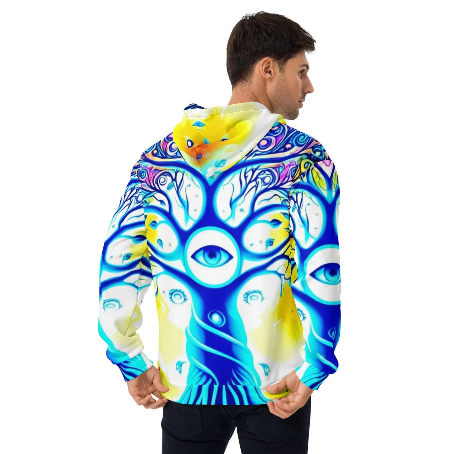 All Seeing Tree Festival Hoodie for Rave Vibes