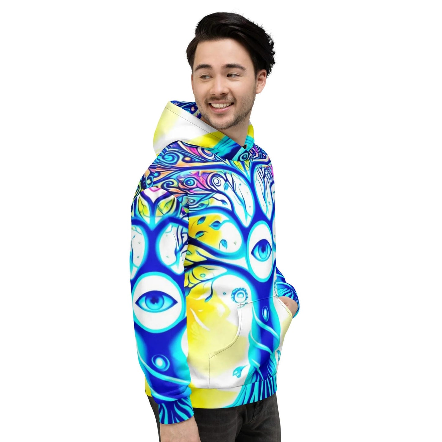 All Seeing Tree Festival Hoodie for Rave Vibes
