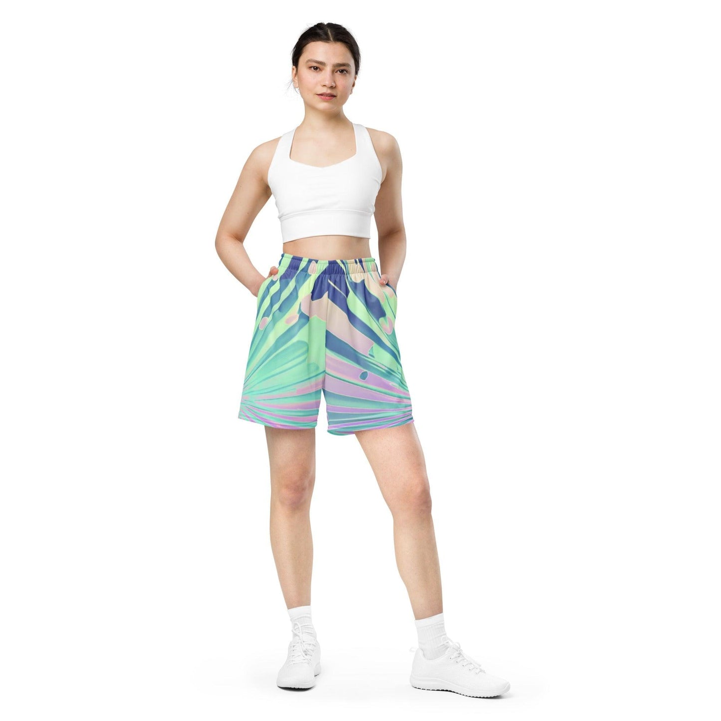 Great Full Dye Unisex mesh shorts - Lizard Vigilante