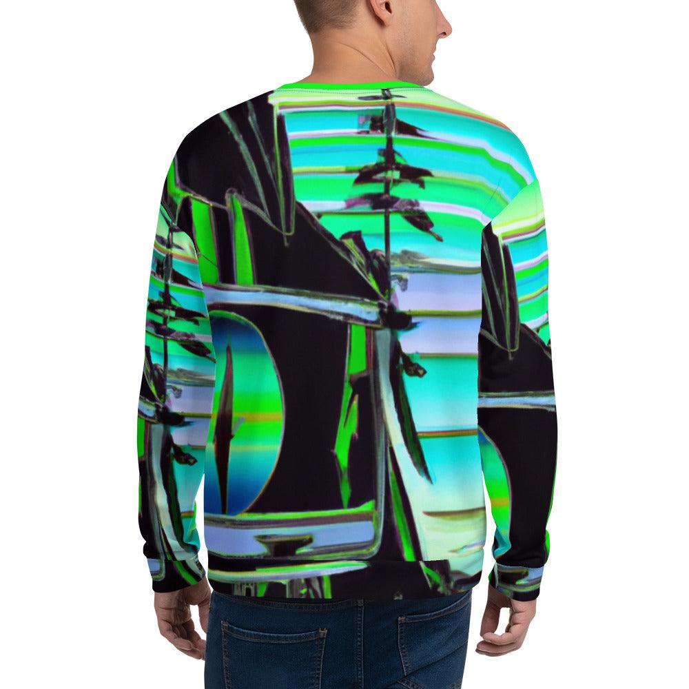 Televisual Unisex Sweatshirt - Lizard Vigilante