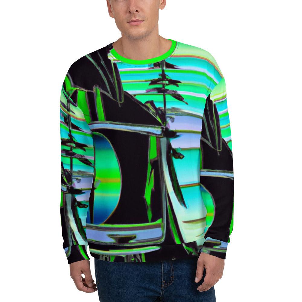 Televisual Unisex Sweatshirt - Lizard Vigilante