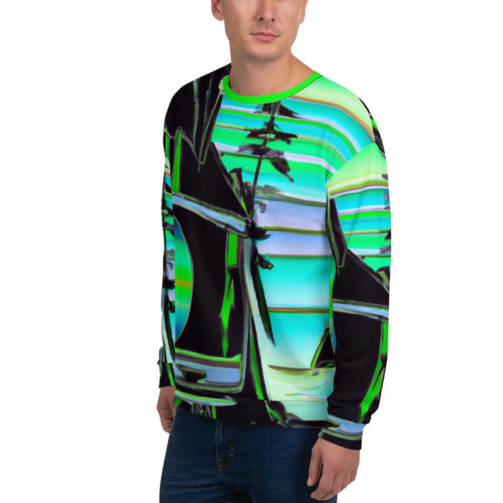 Televisual Unisex Sweatshirt - Lizard Vigilante