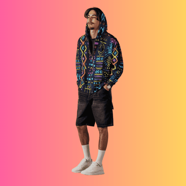 Sustainable Unisex Zip Hoodie for Music Festivals