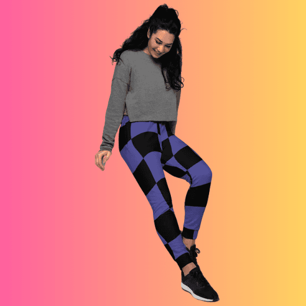 Vibrant Eco-Friendly Women's Festival Joggers for EDM Lovers