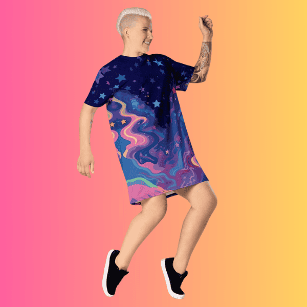 Fun & Versatile T-Shirt Dress for Festivals and Everyday Vibes