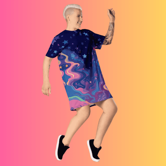 Fun & Versatile T-Shirt Dress for Festivals and Everyday Vibes