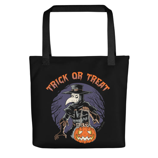 Trick Or Treat Plague Doctor Tote
