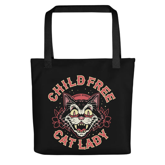 Childfree Cat Lady Tote