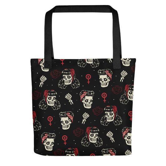 Undead Rosie Riveter Tote