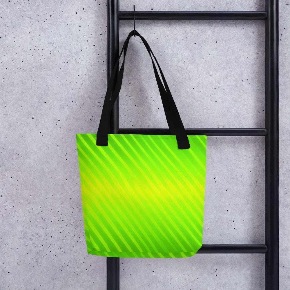 Beautiful Green All-Over Tote Bag / Greeny Satchel by Evets! - Lizard Vigilante