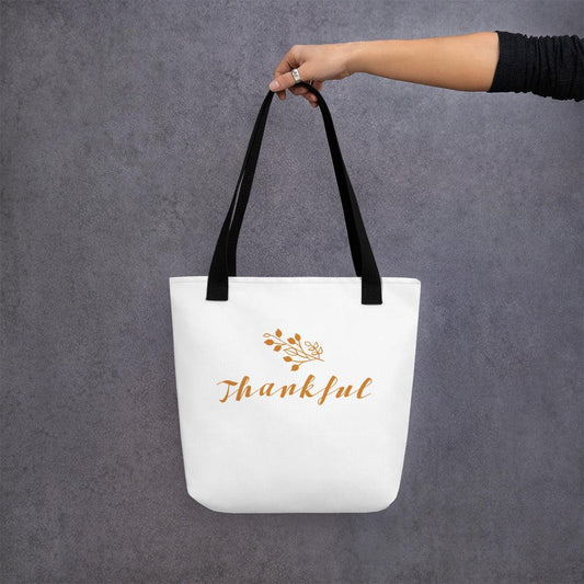 Thankful Holiday Thanksgiving Tote bag - Lizard Vigilante