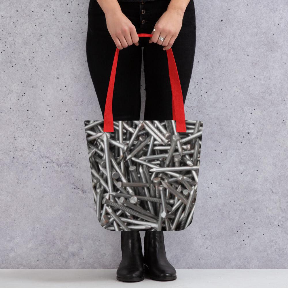 BAG of NAILS Tote bag - Lizard Vigilante