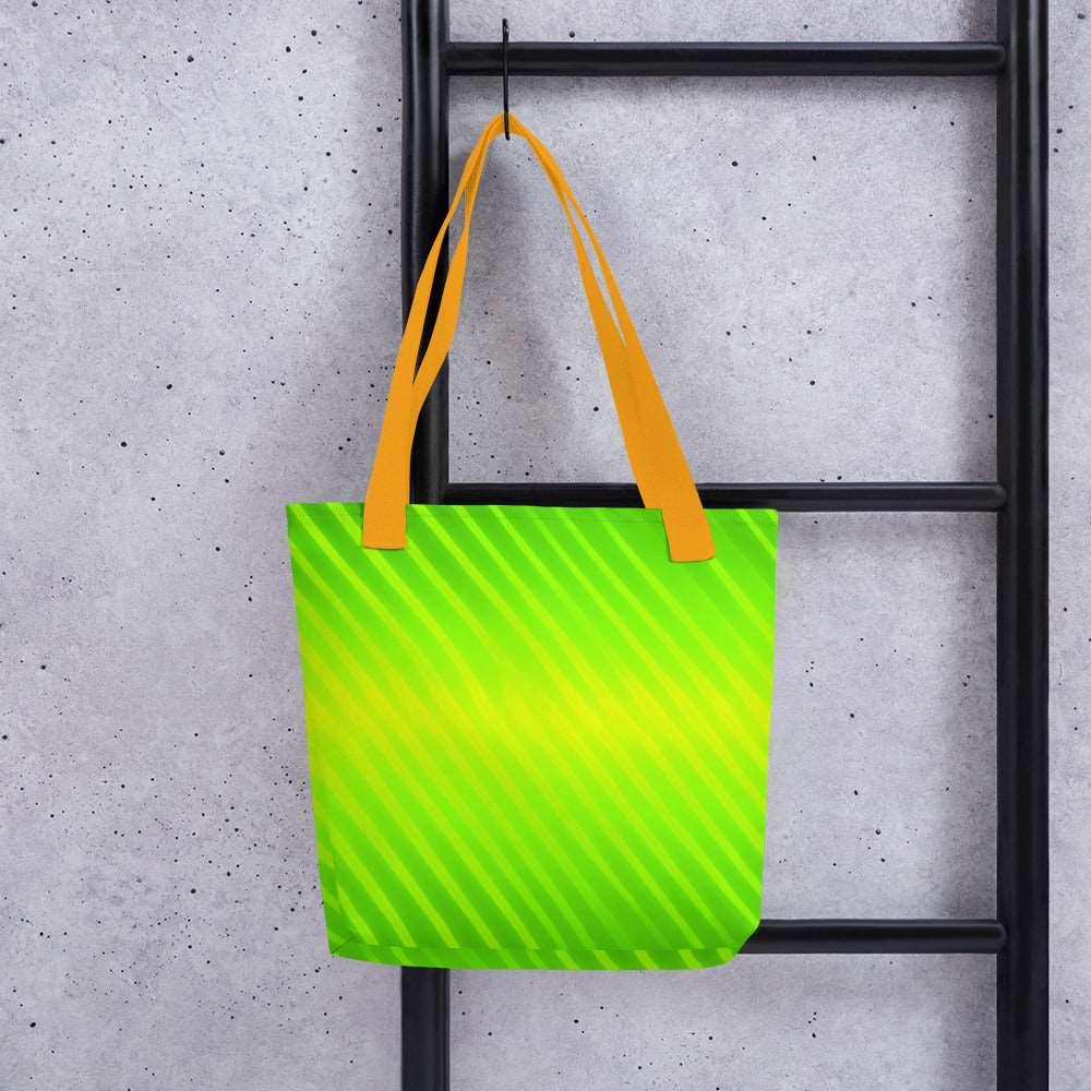 Beautiful Green All-Over Tote Bag / Greeny Satchel by Evets! - Lizard Vigilante