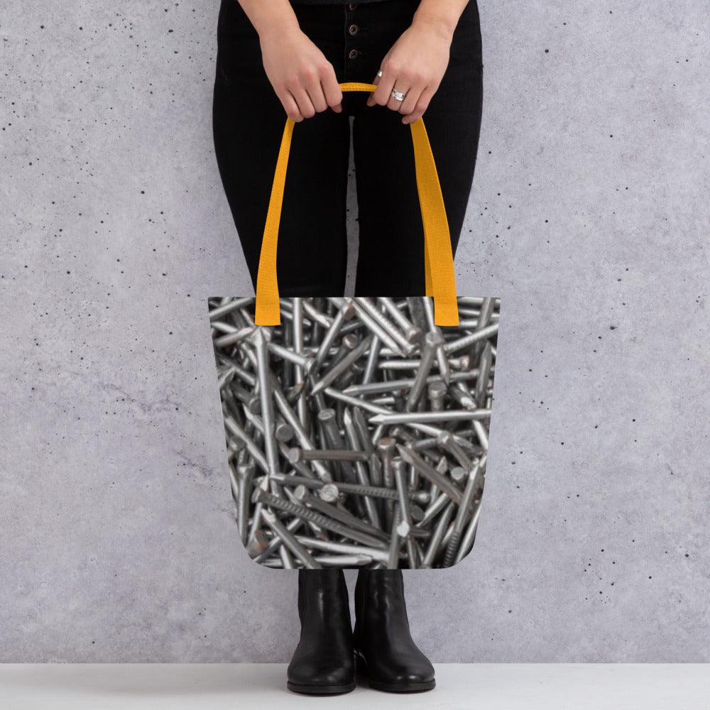 BAG of NAILS Tote bag - Lizard Vigilante