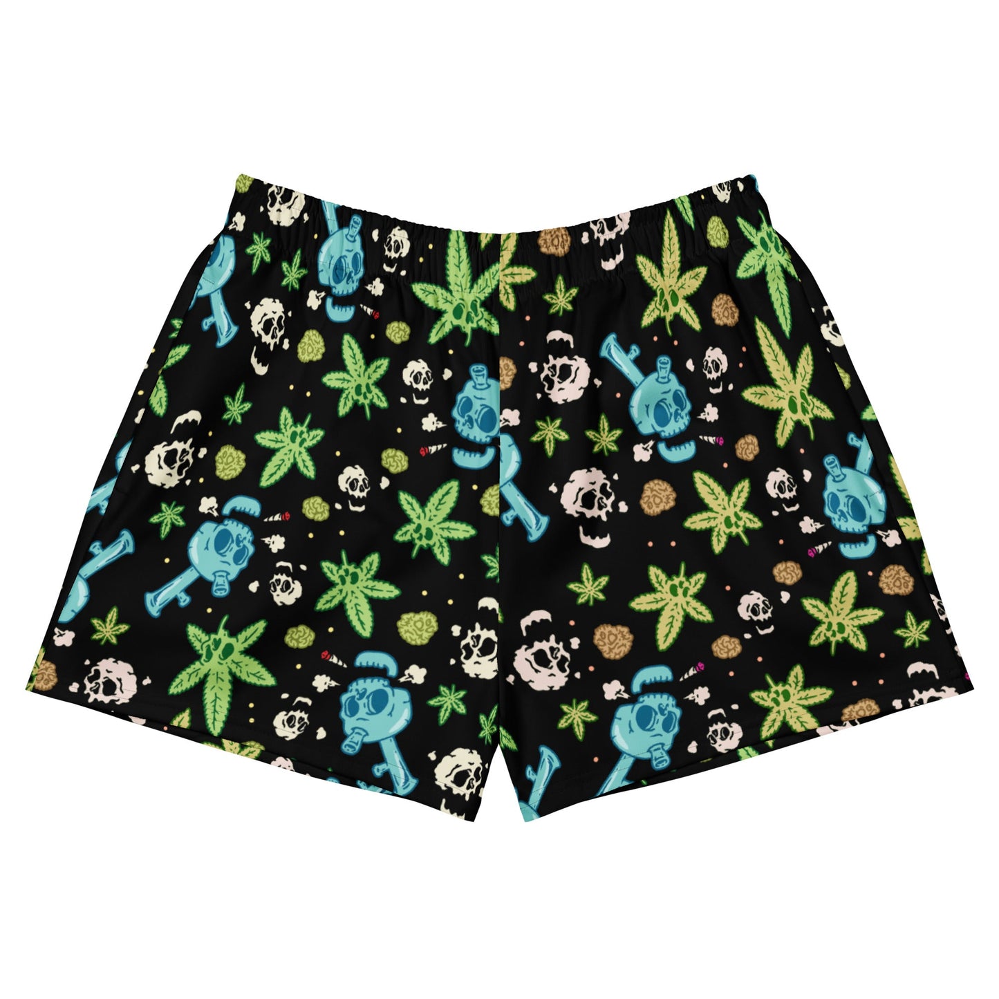 Skulls And Weed Shorts