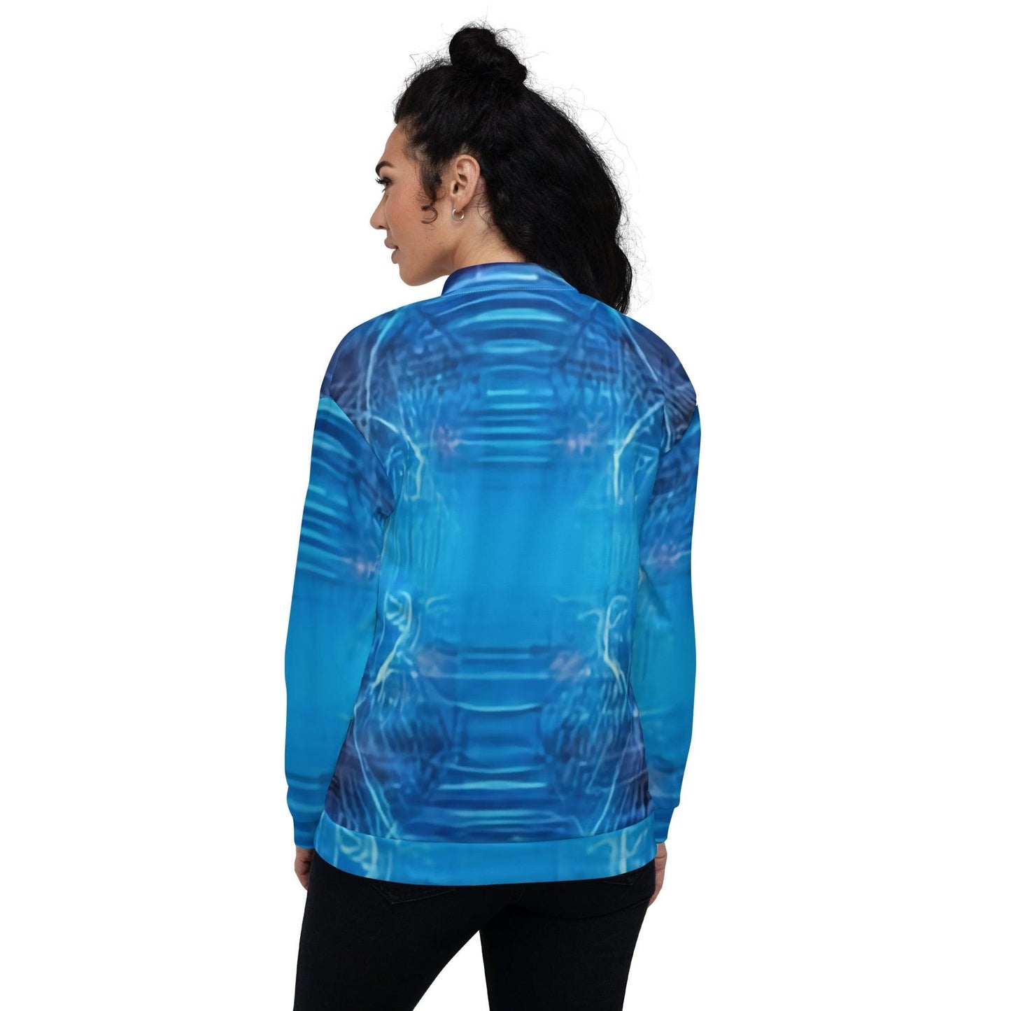 BluPhaze Unisex Bomber Jacket - Lizard Vigilante