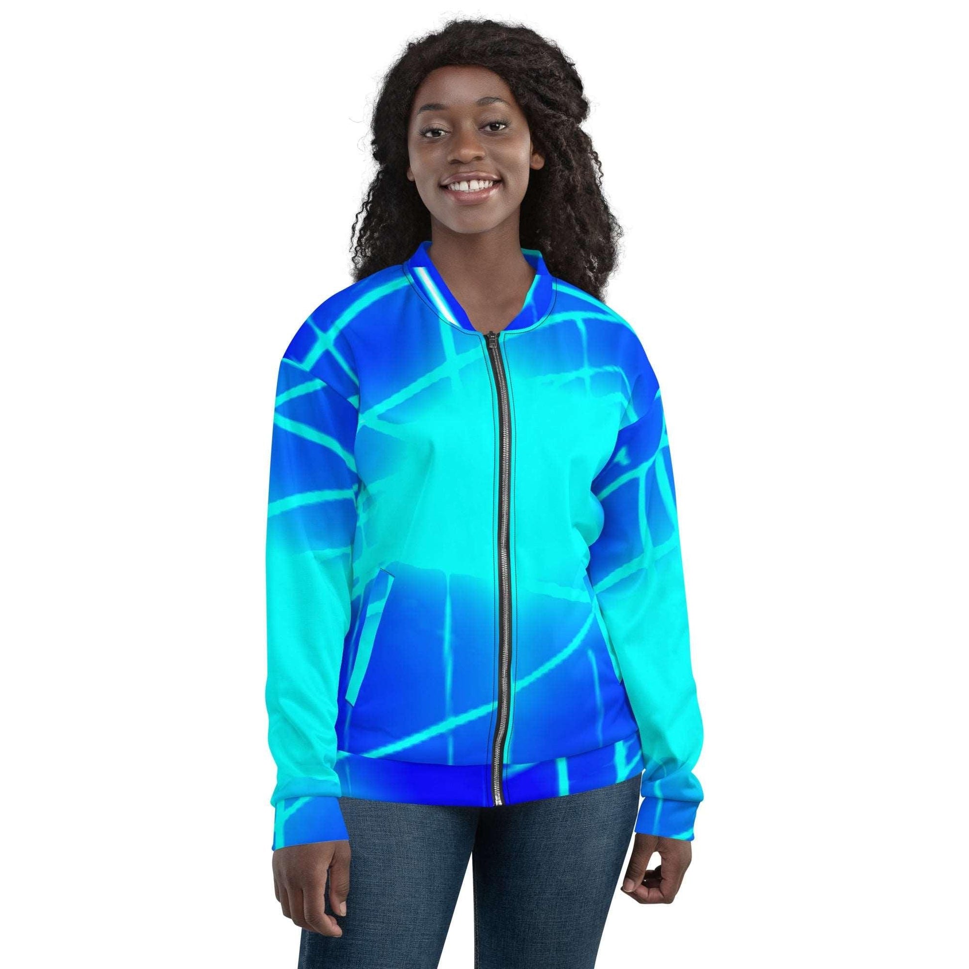 Bluetastic Unisex Bomber Jacket - Lizard Vigilante