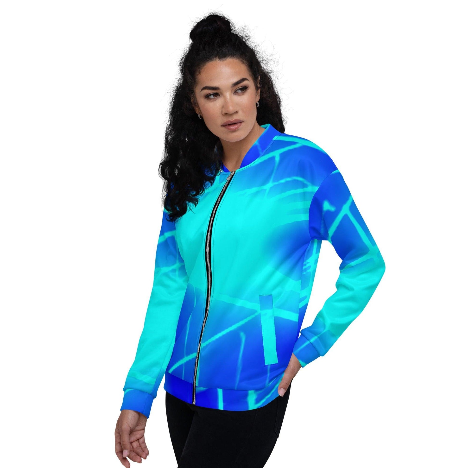 Bluetastic Unisex Bomber Jacket - Lizard Vigilante