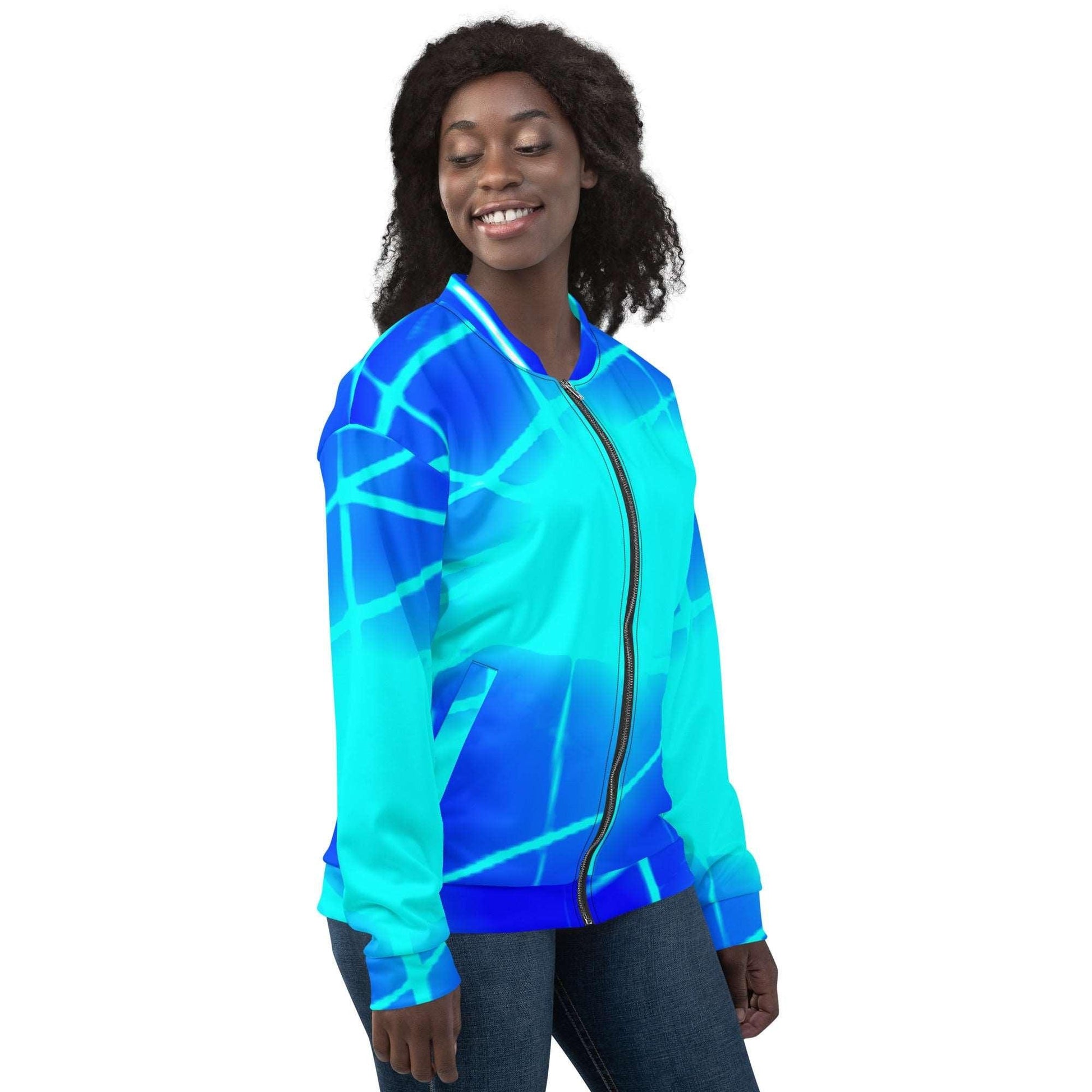 Bluetastic Unisex Bomber Jacket - Lizard Vigilante