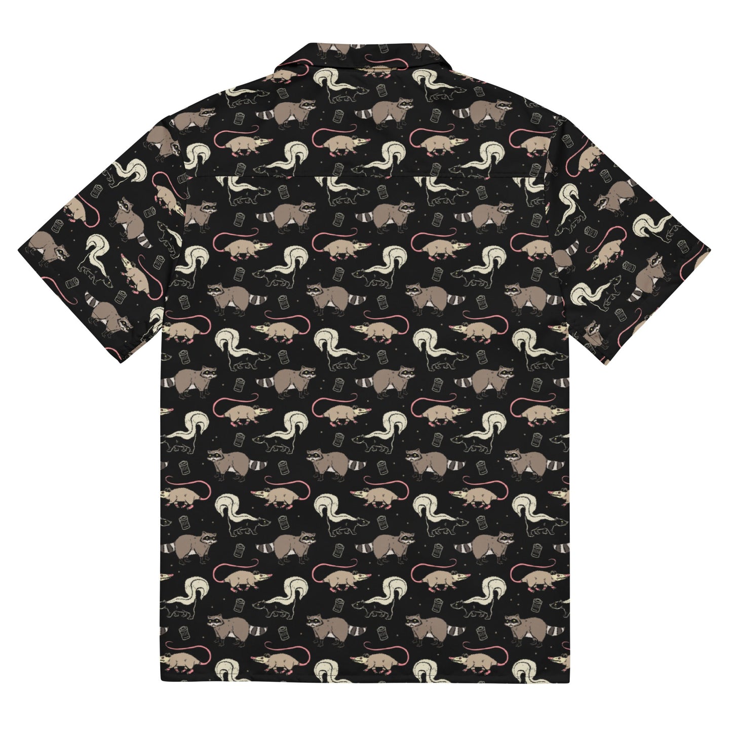 Garbage Cats Button-up