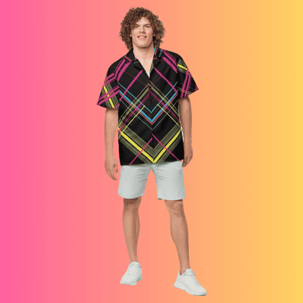 Festival Plaid Button Shirt - Your Ultimate Rave Essential for Unforgettable Vibes