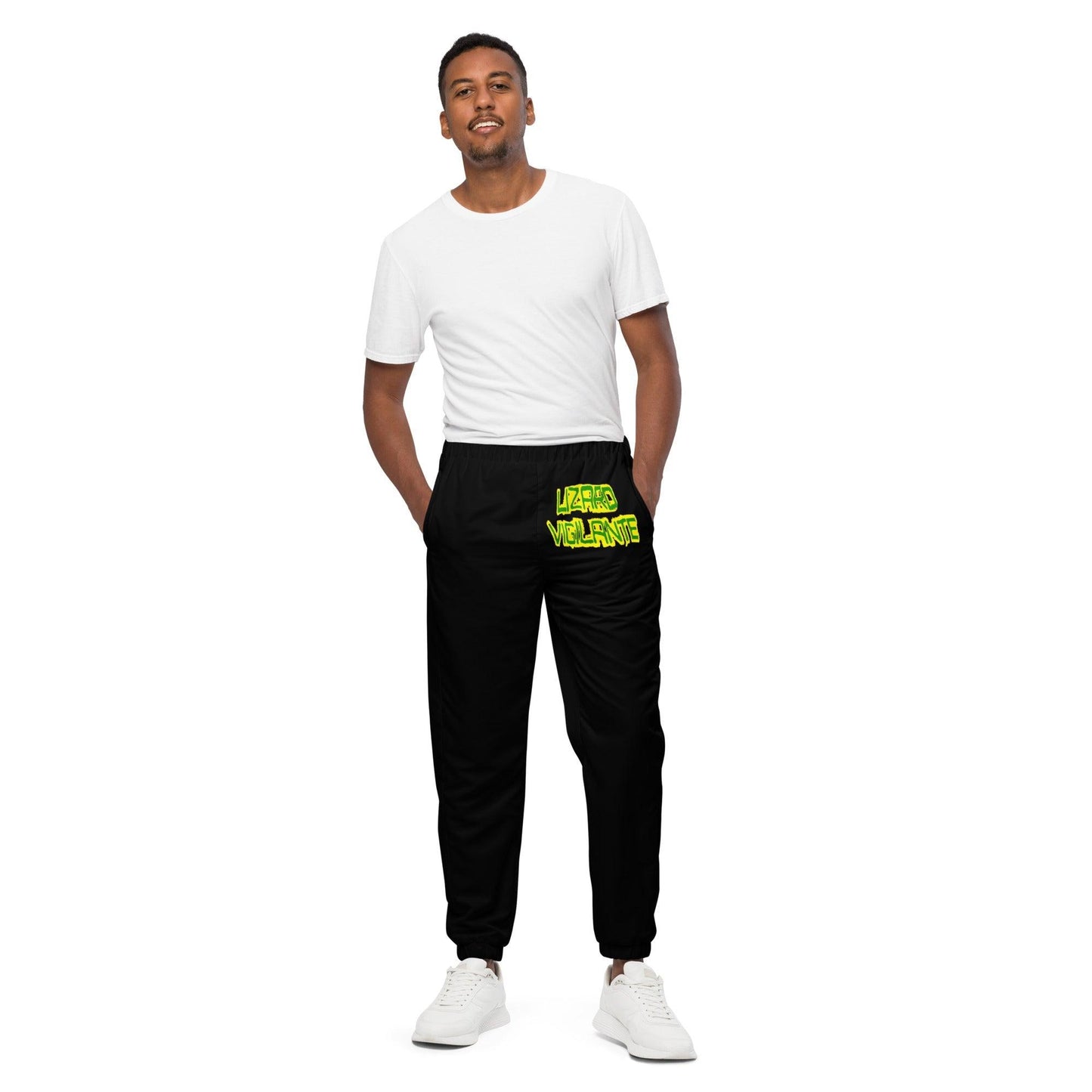 Lizard Vigilante Logoo Unisex track pants - Lizard Vigilante