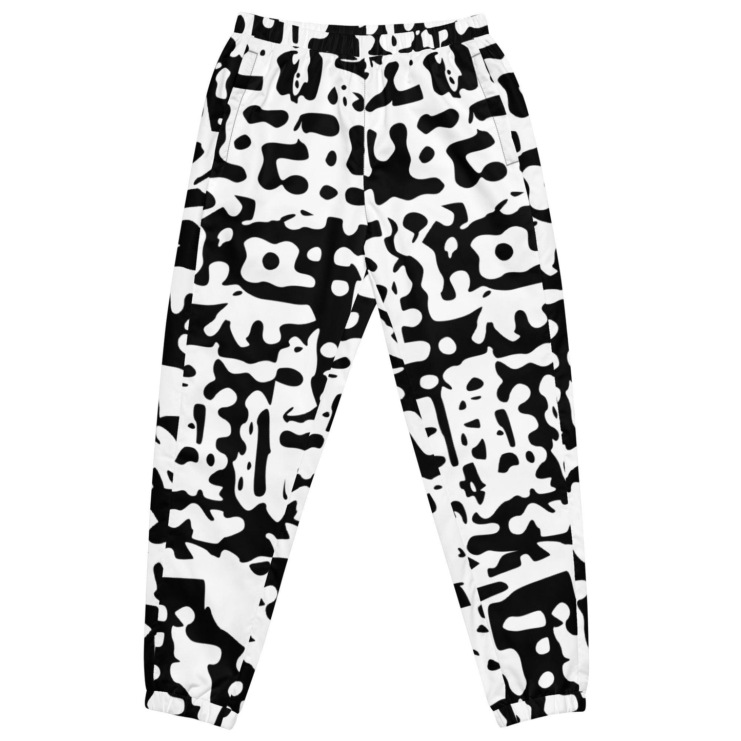 B&W Unisex track pants - Lizard Vigilante