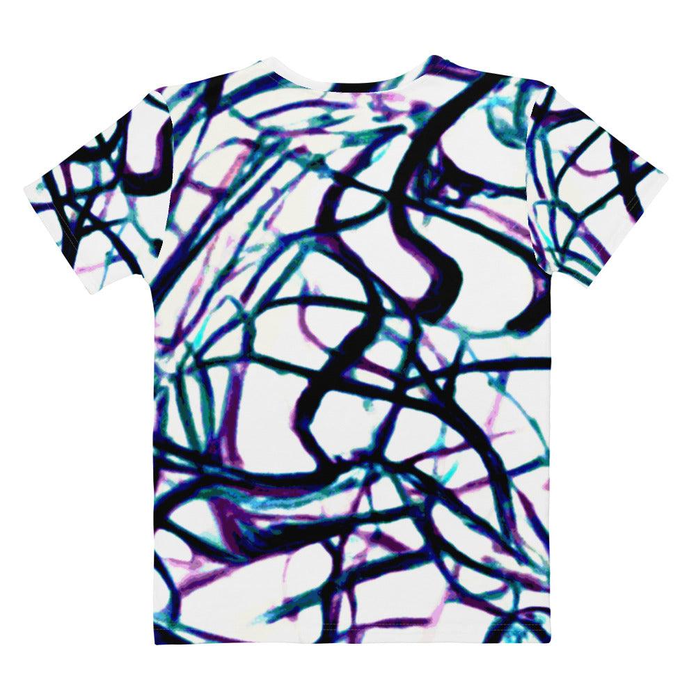 Evets! Designed Squigglie Women's T-shirt - Lizard Vigilante