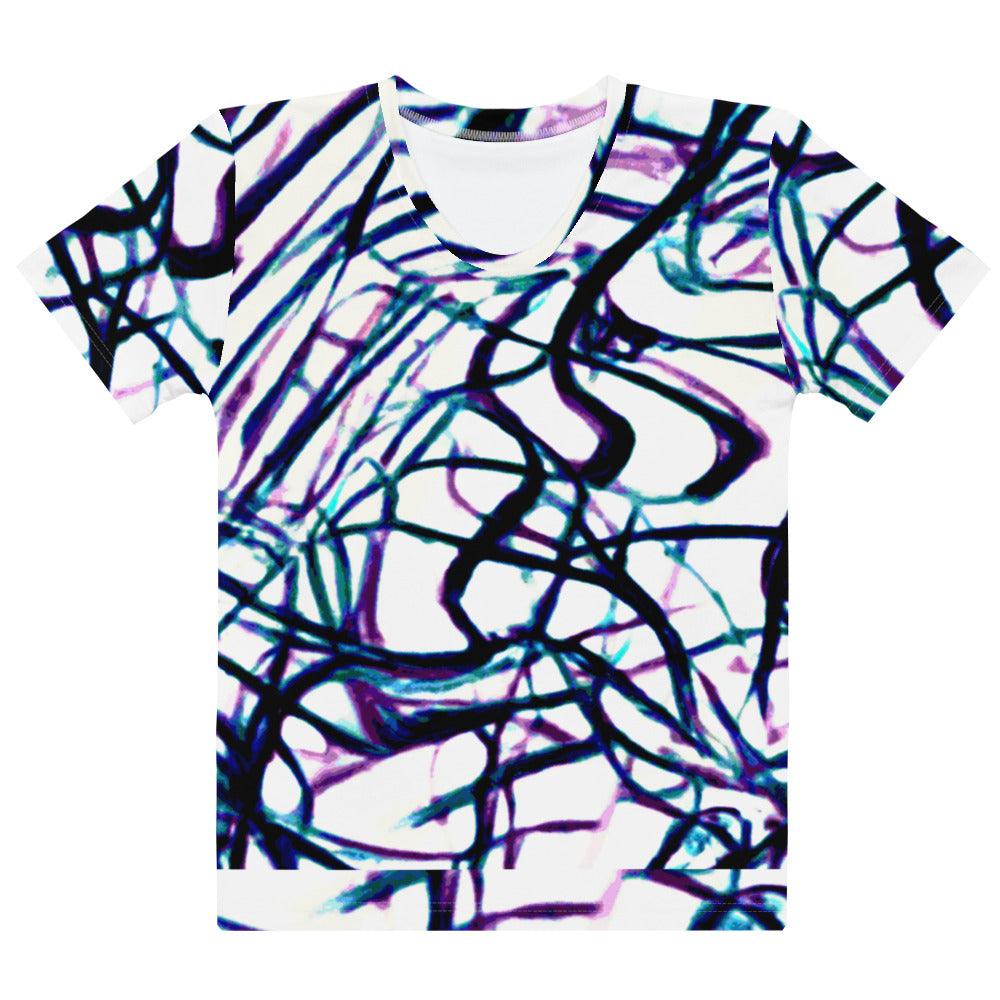 Evets! Designed Squigglie Women's T-shirt - Lizard Vigilante