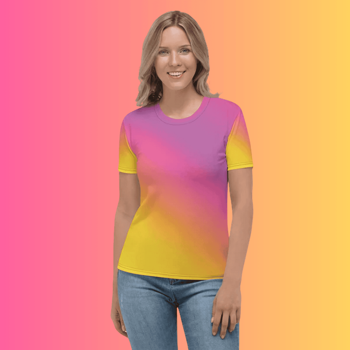 Radiant Festival Women’s T-Shirt - EDM Vibes Unleashed