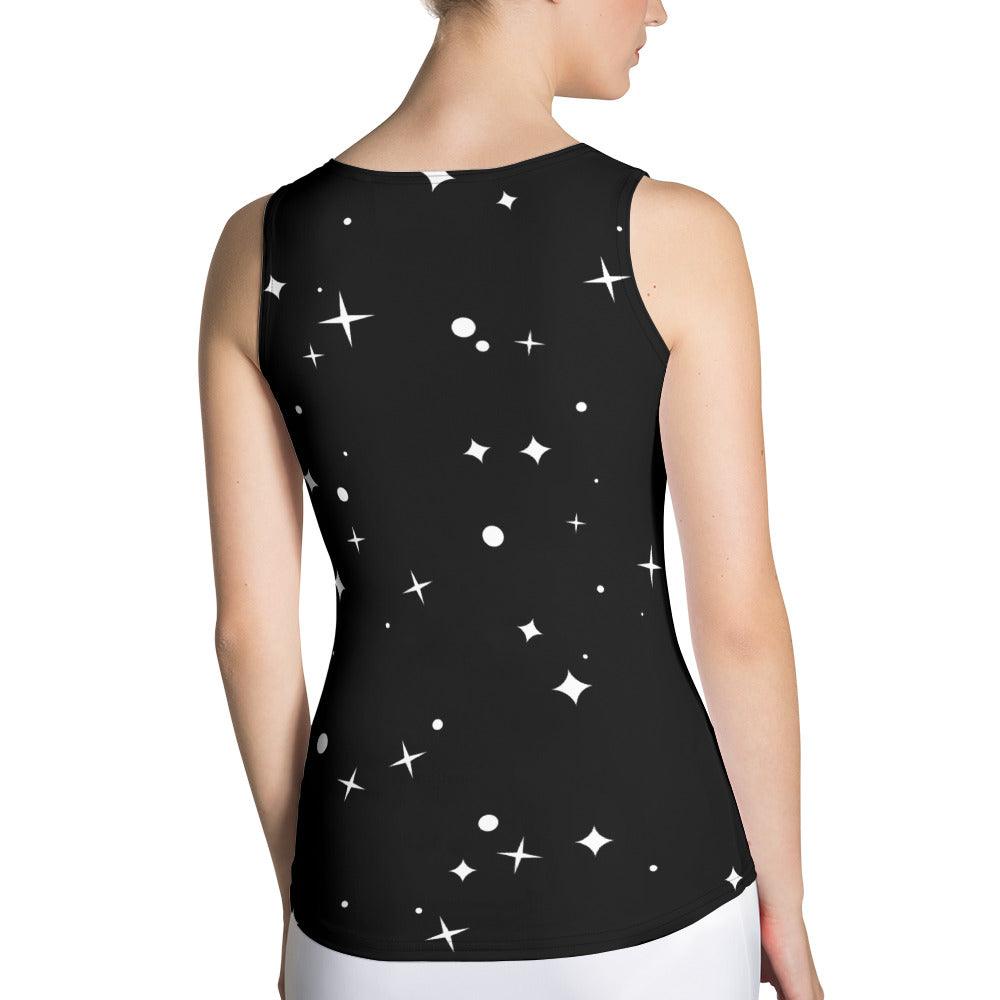 FIND ME A FESTIVAL Sublimation Universe Cut & Sew Tank Top - Lizard Vigilante