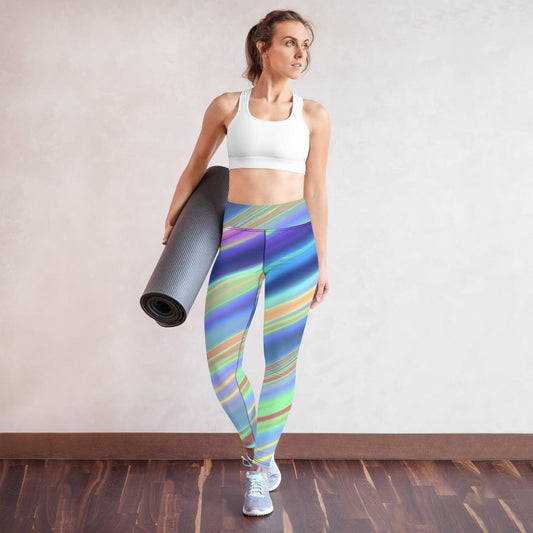 Colorful Yoga Leggings - Lizard Vigilante