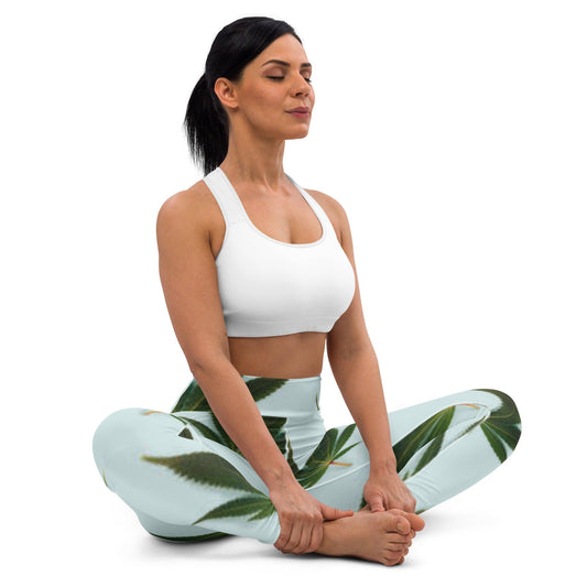 Yoga Weed Leggings - Lizard Vigilante