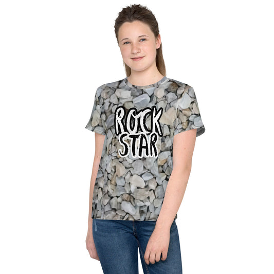 ROCK STAR Youth crew neck t-shirt - Lizard Vigilante