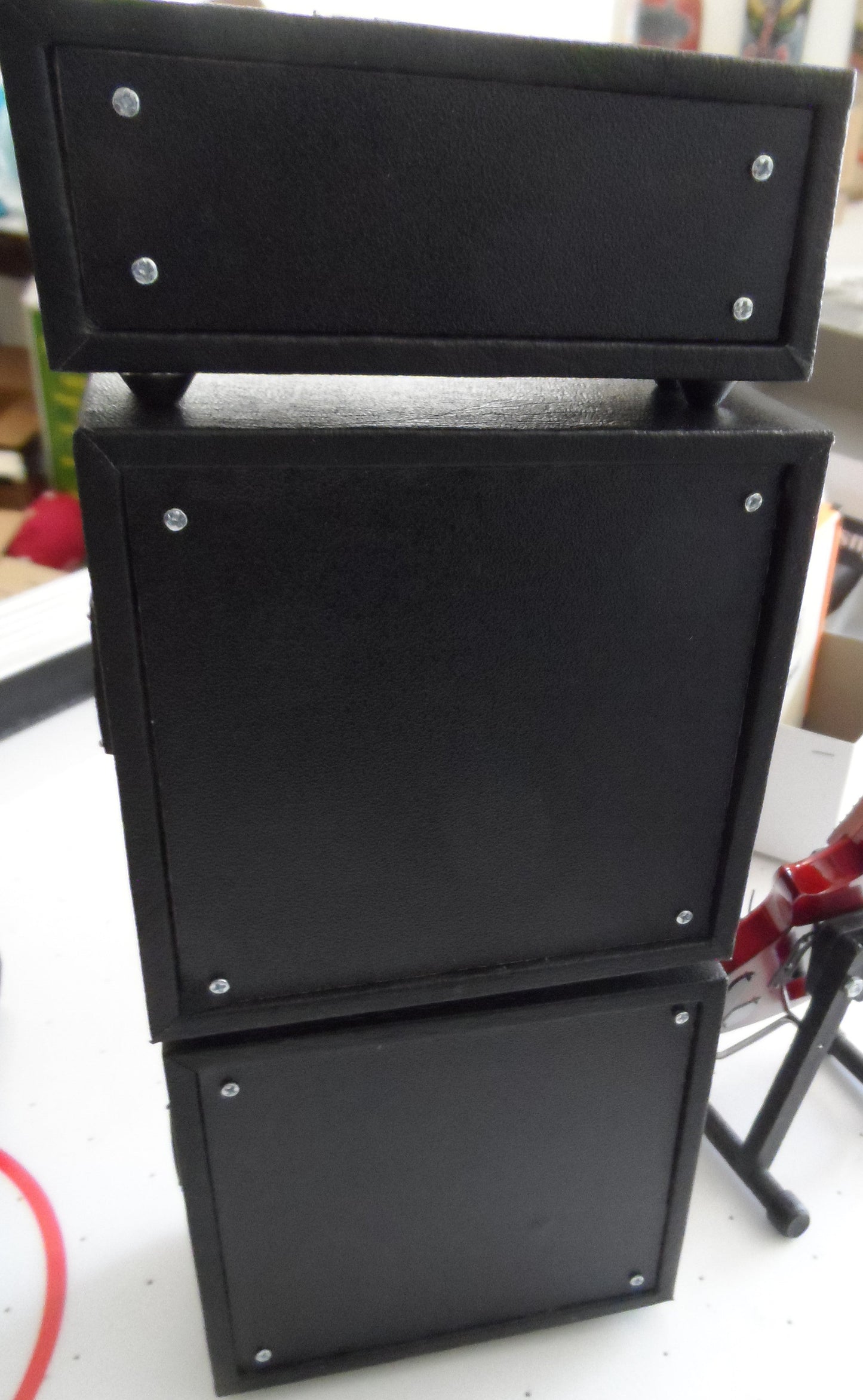 MARSHALL MINIATURE FULL STACK Guitar Amplifier - 1:4 Scale Replica ~Axe Heaven~