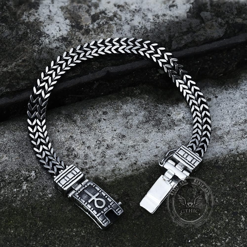 Ankh Stainless Steel Bracelet