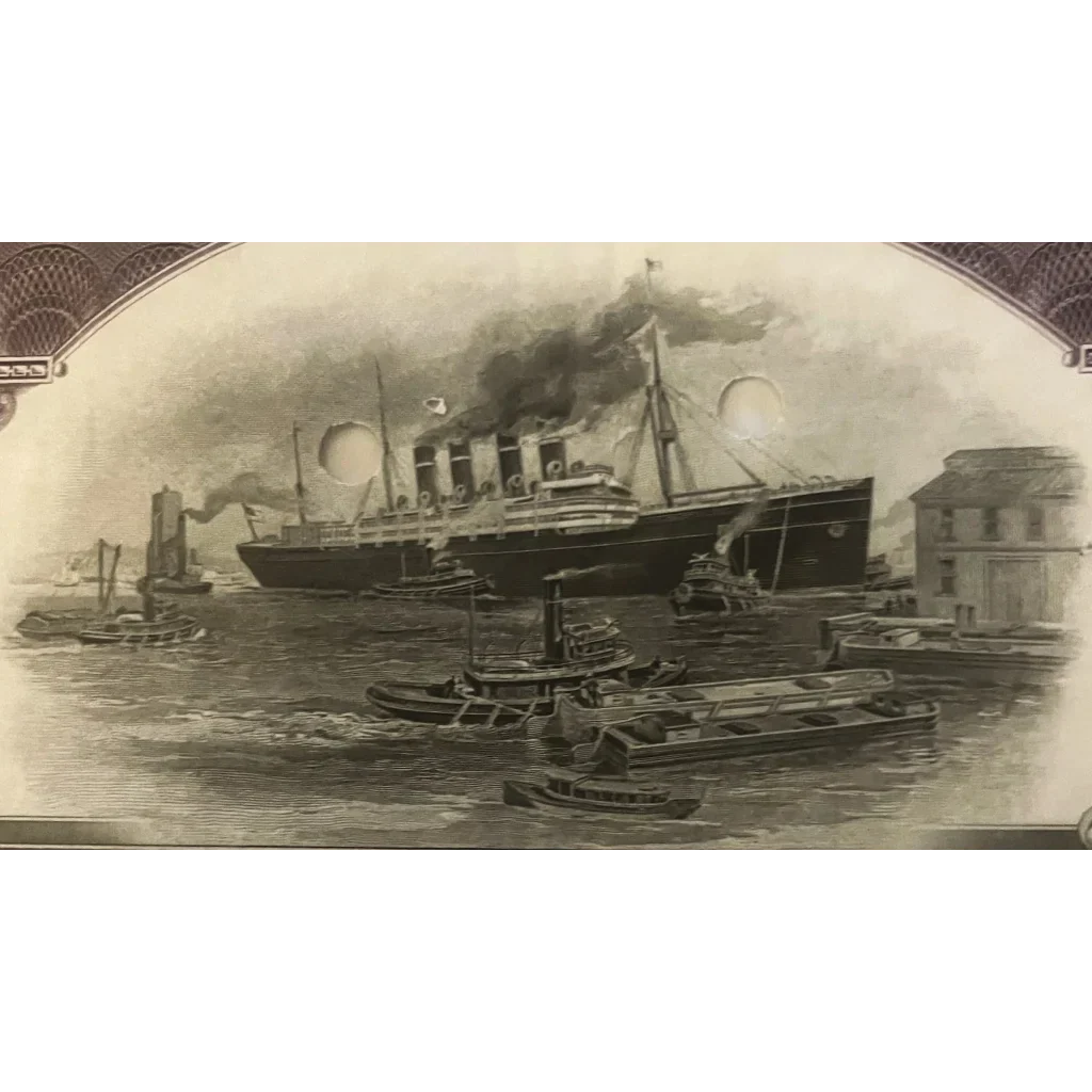 Own a Piece of Titanic History Rare 1910s - 1920s Stock Certificate