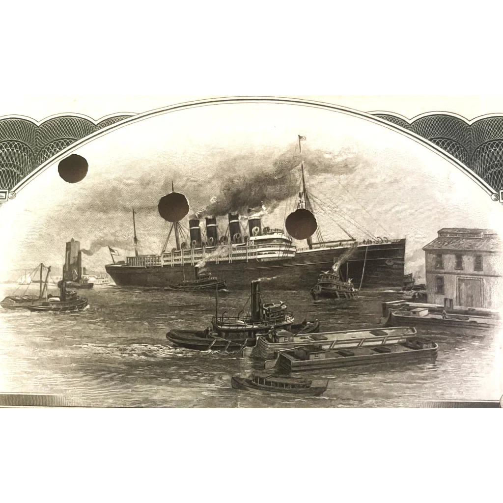 Own a Piece of Titanic History Antique 1910s Stock Certificate